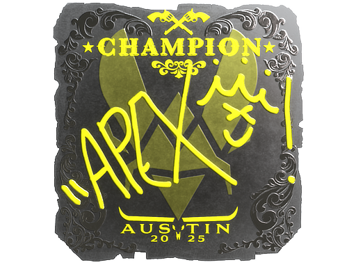 Sticker | apEX (Foil, Champion) | Austin 2025 image