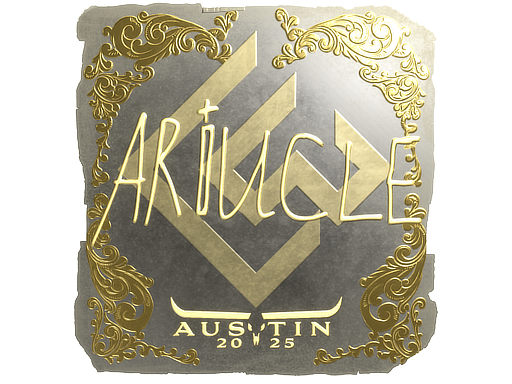 Sticker | Ariucle (Gold) | Austin 2025 image