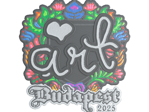 Sticker | arT (Embroidered) | Budapest 2025 image