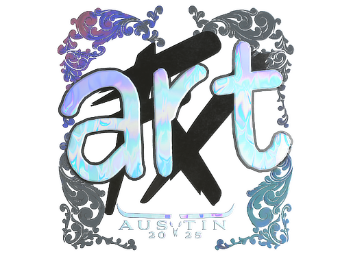 Sticker | arT (Holo) | Austin 2025 image