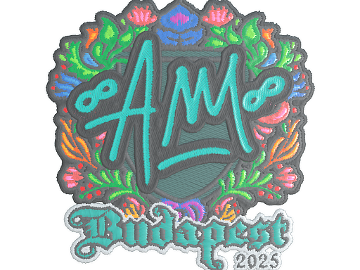 Sticker | AW (Embroidered) | Budapest 2025 image