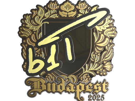 Sticker | b1t (Gold) | Budapest 2025 image