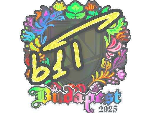 Sticker | b1t (Holo) | Budapest 2025 image
