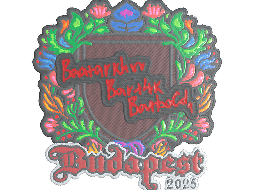 Sticker | Bart4k (Embroidered) | Budapest 2025 image