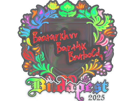 Sticker | Bart4k (Holo) | Budapest 2025 image