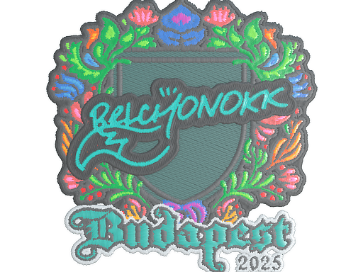 Sticker | BELCHONOKK (Embroidered) | Budapest 2025 image