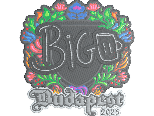 Sticker | biguzera (Embroidered) | Budapest 2025 image