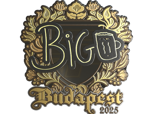 Sticker | biguzera (Gold) | Budapest 2025 image