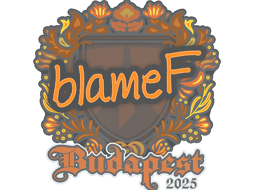 Sticker | blameF | Budapest 2025 image