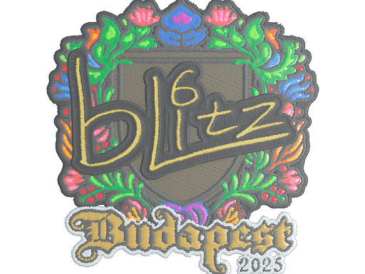 Sticker | bLitz (Embroidered) | Budapest 2025 image