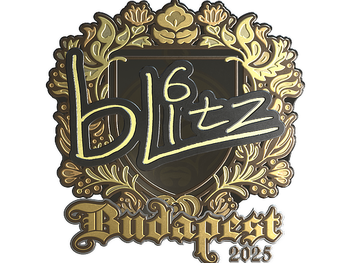 Sticker | bLitz (Gold) | Budapest 2025 image