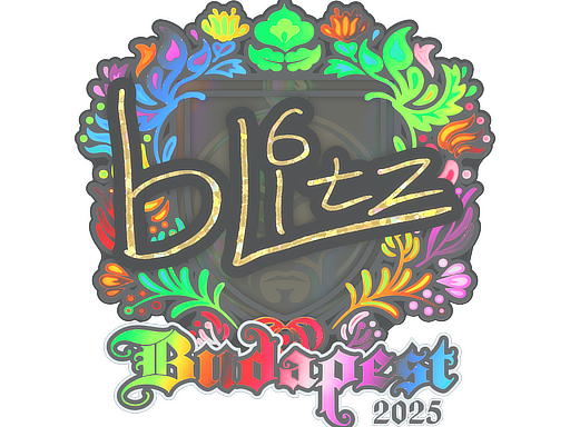 Sticker | bLitz (Holo) | Budapest 2025 image