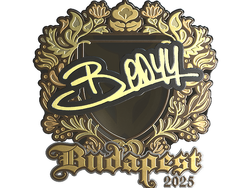 Sticker | bodyy (Gold) | Budapest 2025 image