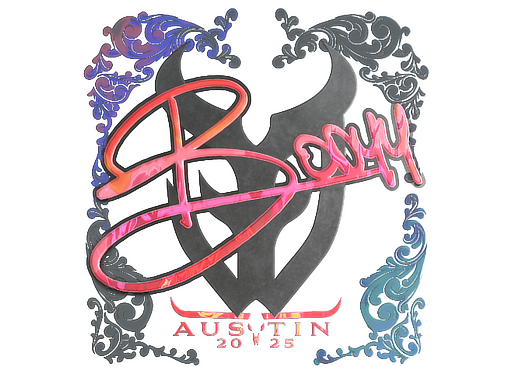 Sticker | bodyy (Holo) | Austin 2025 image