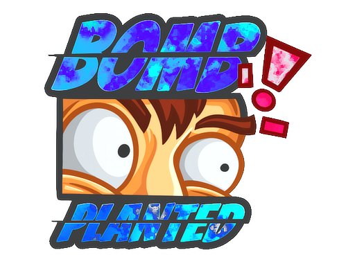 Sticker | Bomb Planted (Holo) image
