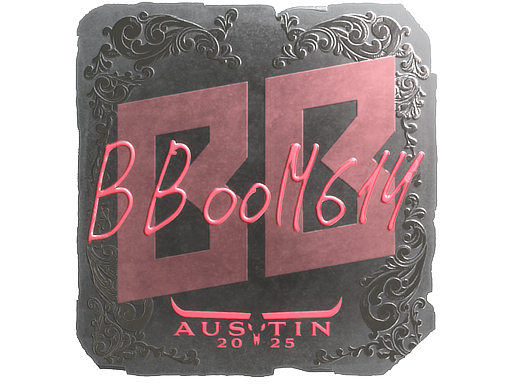 Sticker | Boombl4 (Foil) | Austin 2025 image