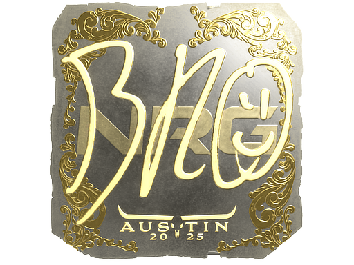 Sticker | br0 (Gold) | Austin 2025 image