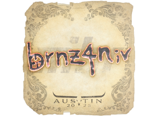 Sticker | brnz4n | Austin 2025 image