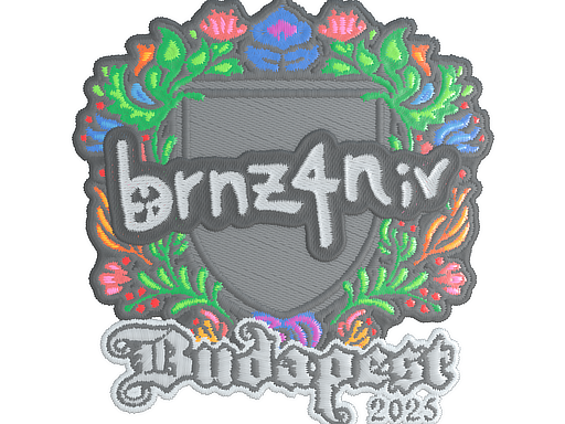 Sticker | brnz4n (Embroidered) | Budapest 2025 image
