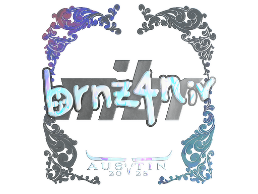 Sticker | brnz4n (Holo) | Austin 2025 image