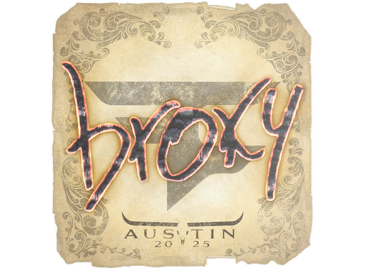 Sticker | broky | Austin 2025 image