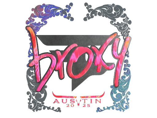 Sticker | broky (Holo) | Austin 2025 image