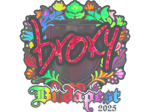 Sticker | broky (Holo) | Budapest 2025 image