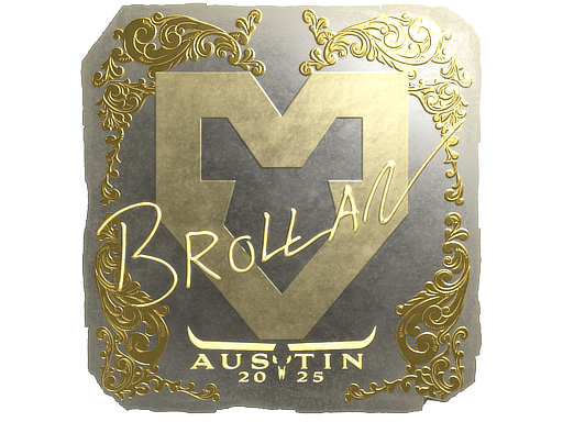 Sticker | Brollan (Gold) | Austin 2025 image