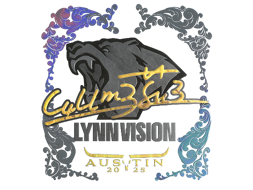 Sticker | C4LLM3SU3 (Holo) | Austin 2025 image