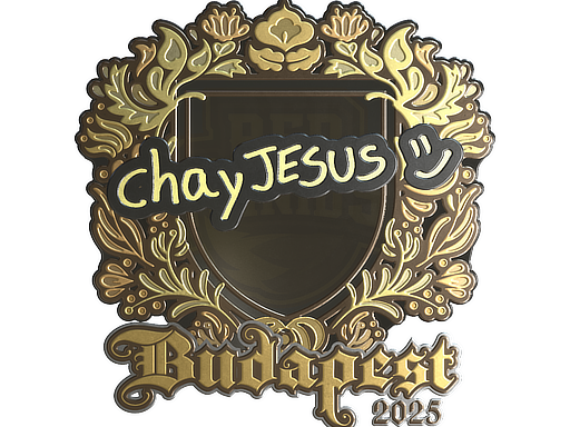 Sticker | chayJESUS (Gold) | Budapest 2025 image