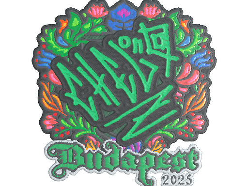 Sticker | chelo (Embroidered) | Budapest 2025 image