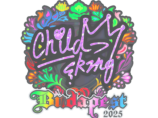 Sticker | ChildKing (Holo) | Budapest 2025 image