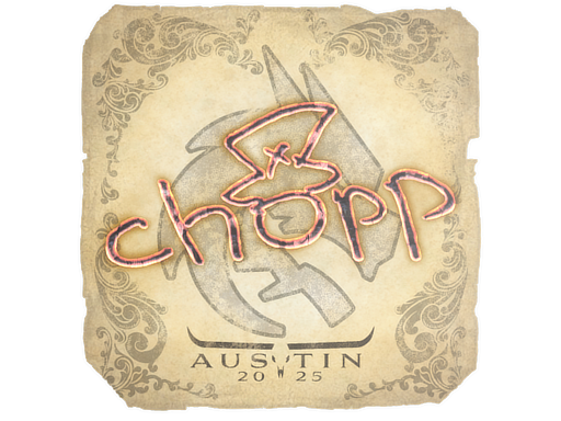 Sticker | chopper | Austin 2025 image
