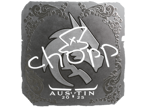 Sticker | chopper (Foil) | Austin 2025 image