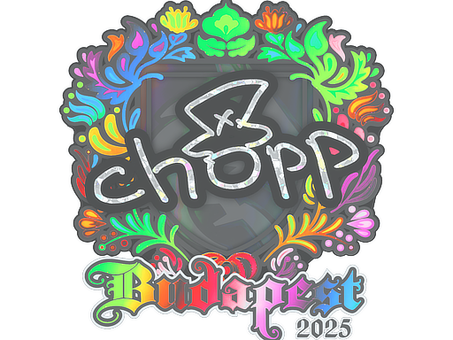 Sticker | chopper (Holo) | Budapest 2025 image