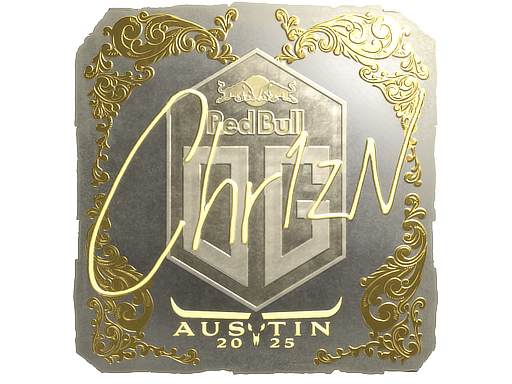 Sticker | Chr1zN (Gold) | Austin 2025 image