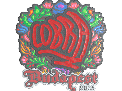 Sticker | cobra (Embroidered) | Budapest 2025 image