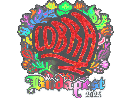 Sticker | cobra (Holo) | Budapest 2025 image