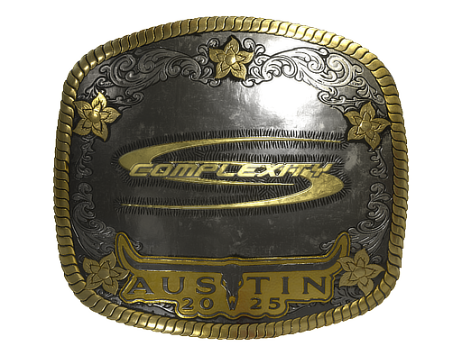 Sticker | Complexity Gaming (Gold) | Austin 2025 image