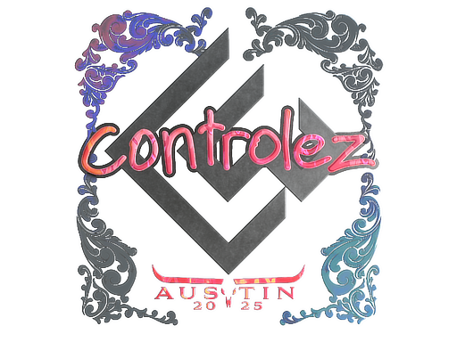 Sticker | controlez (Holo) | Austin 2025 image
