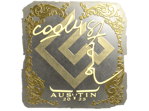 Sticker | cool4st (Gold) | Austin 2025 image