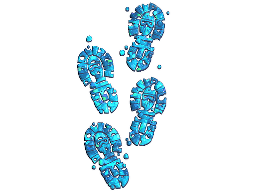 Sticker | CT Tracks (Glitter) image