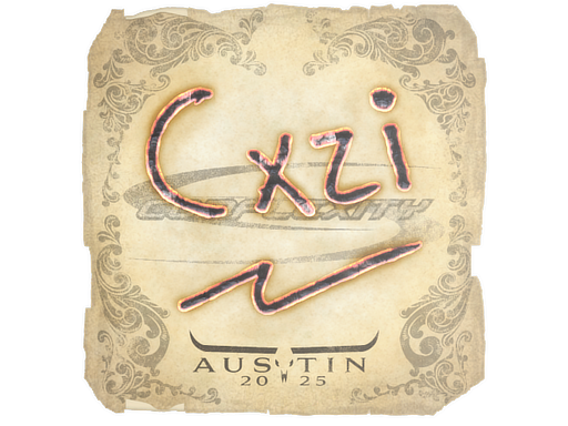Sticker | Cxzi | Austin 2025 image