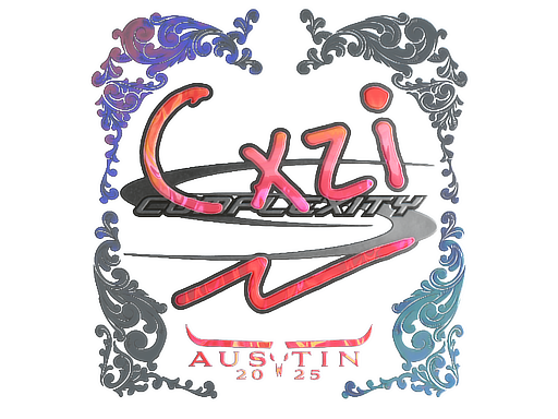 Sticker | Cxzi (Holo) | Austin 2025 image