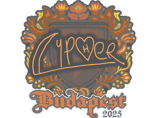 Sticker | Cypher | Budapest 2025 image