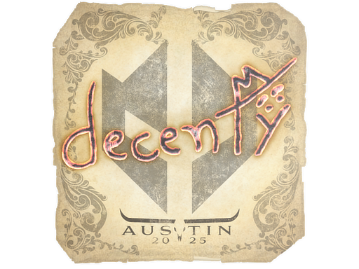 Sticker | decenty | Austin 2025 image
