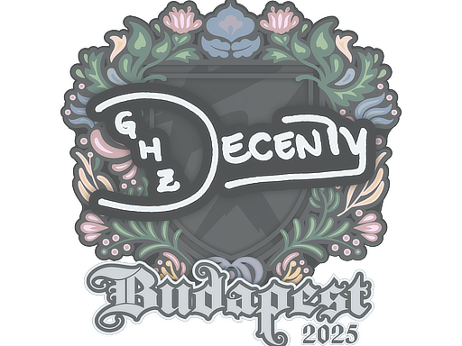 Sticker | decenty | Budapest 2025 image