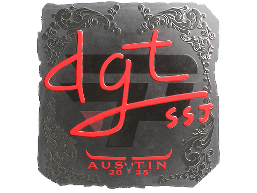 Sticker | dgt (Foil) | Austin 2025 image