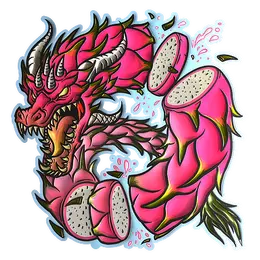 Sticker | Dragon Fruit (Foil) image