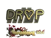 Sticker | drop (Gold) | Shanghai 2024 image